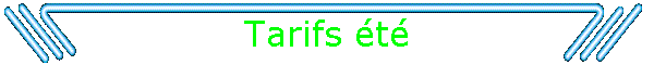 Tarifs t